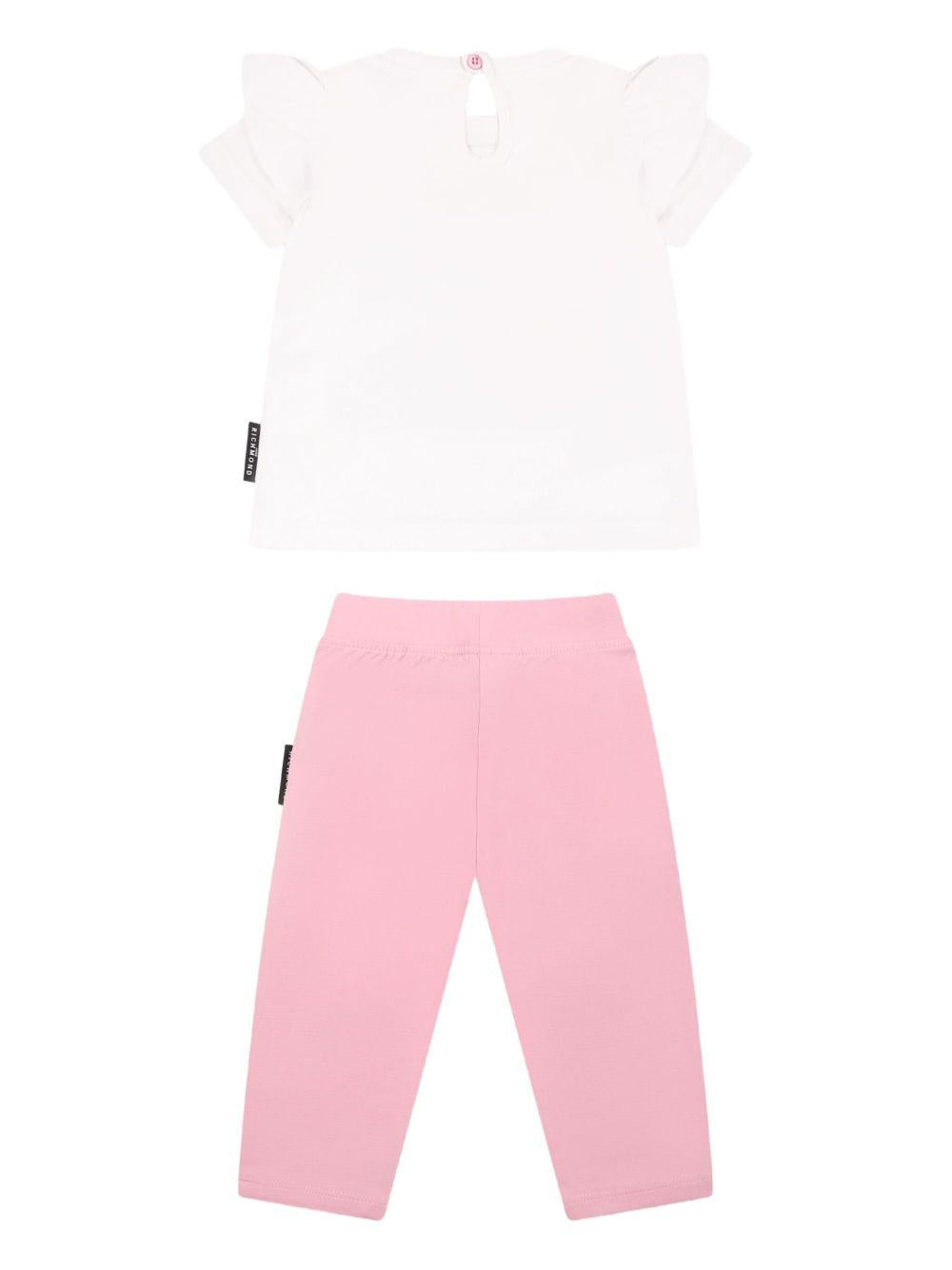 JOHN RICHMOND KIDS RIP25008CJT9WHITEPINK