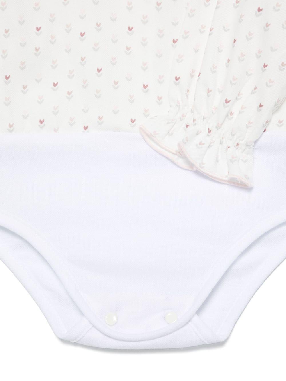 abito rosa neonata