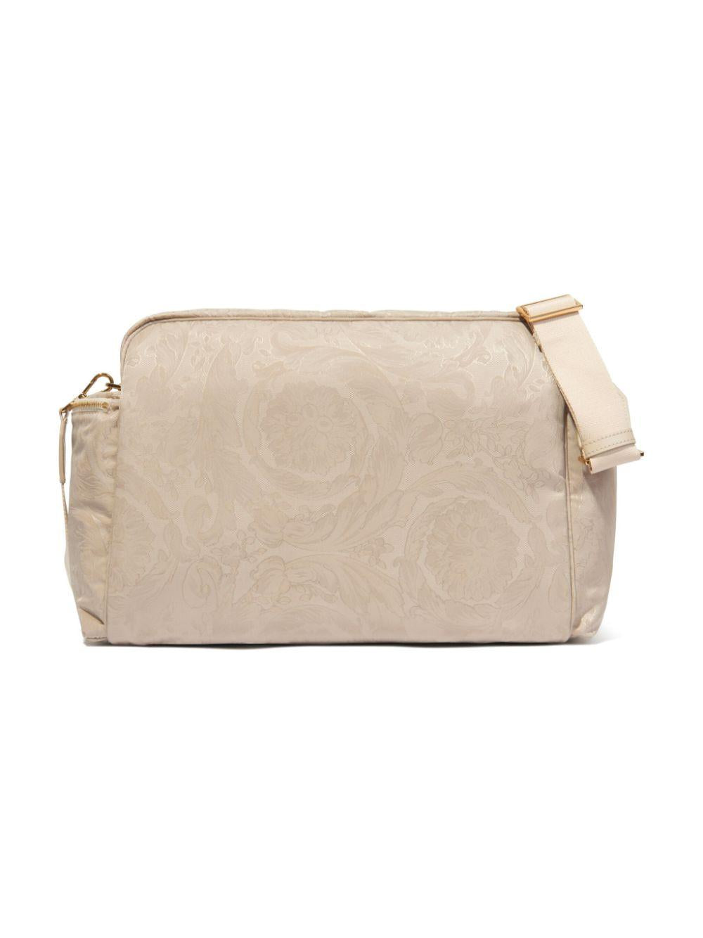 borsa fasciatoio beige neonato
