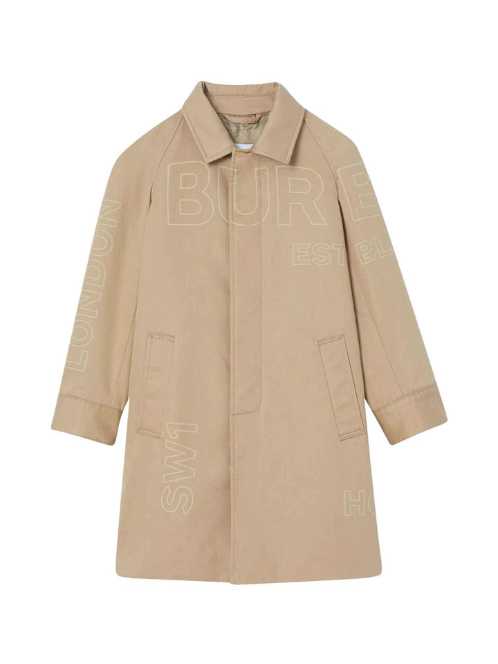 Cappotto beige bambino