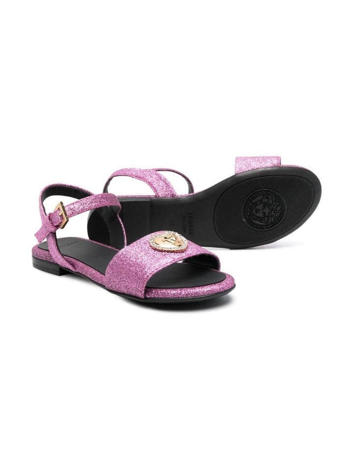 Sandali rosa bambina 10096631A04951 1P07V VERSACE 