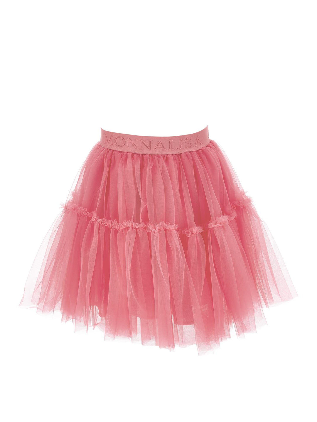 Gonna rosa bambina in tulle 17BGONT9945 0048 Monnalisa kids 