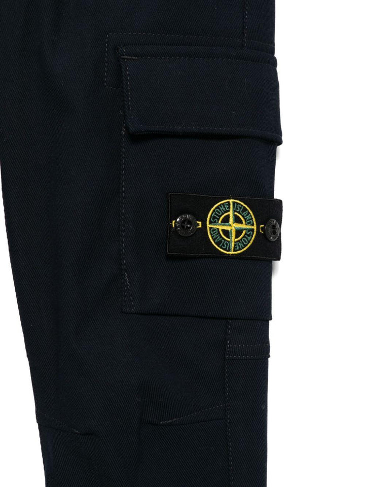 Pantaloni cargo blu navy bambino