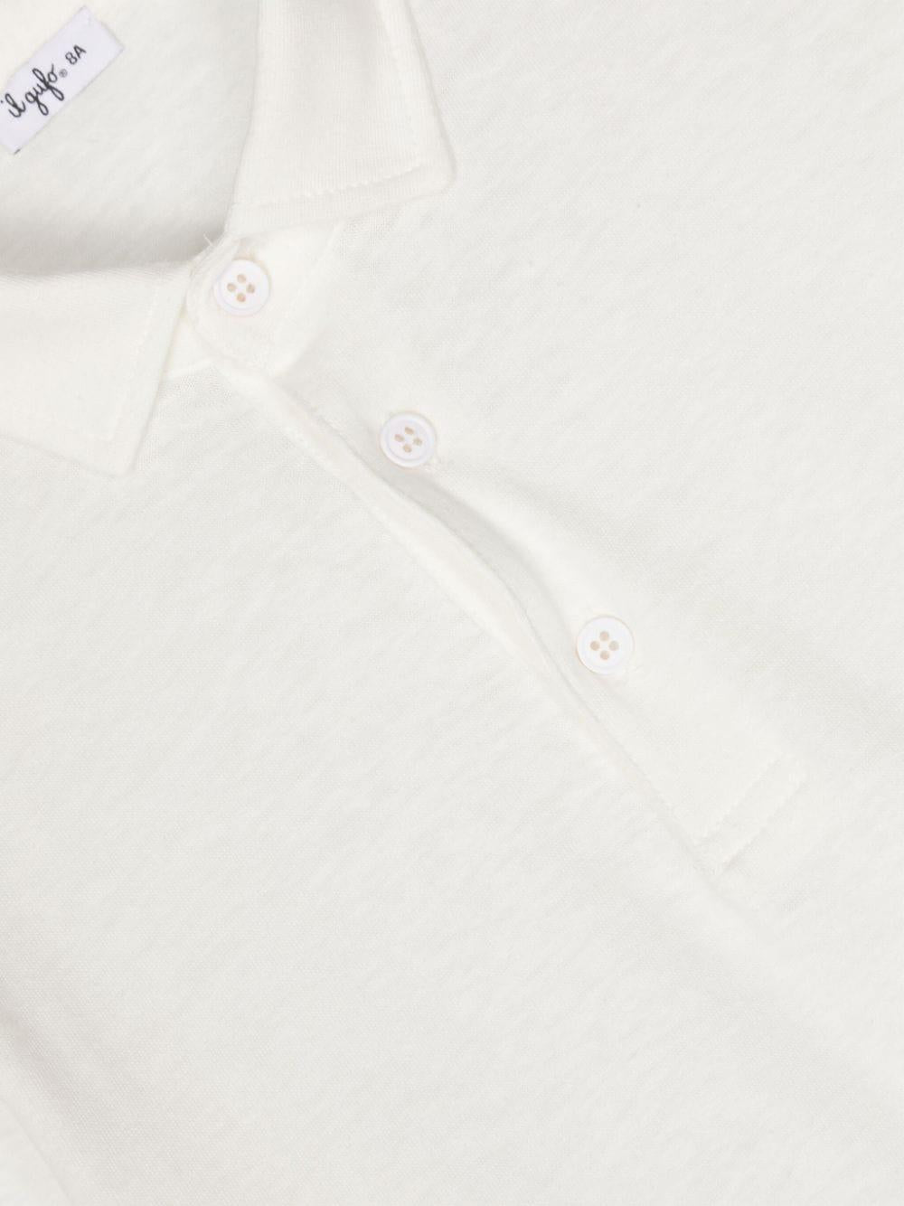 polo bianca neonato