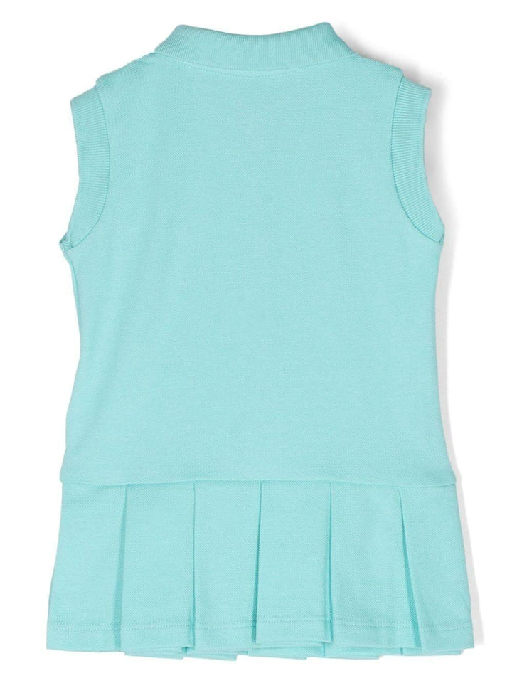 Abito verde bambina
