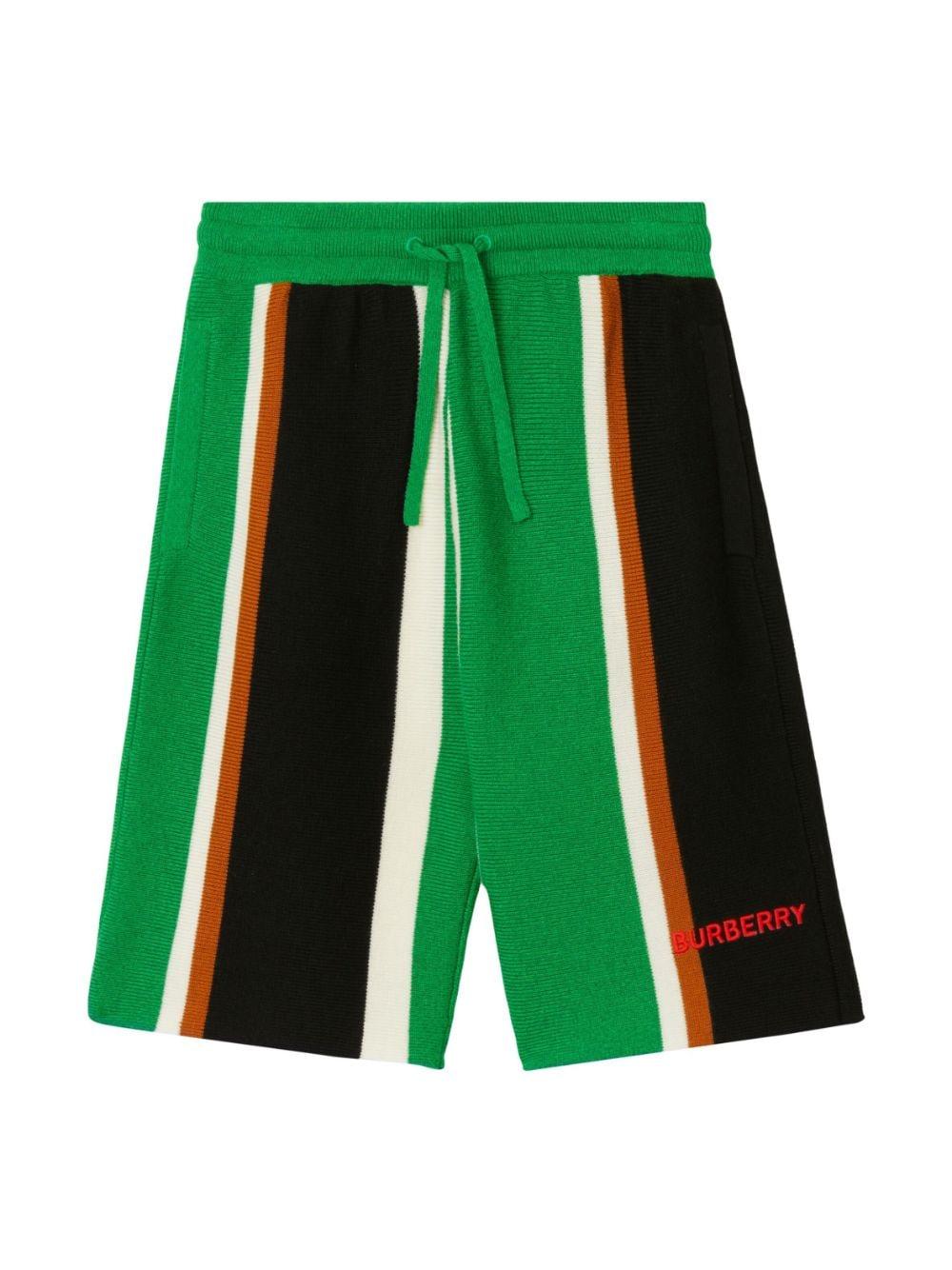 Shorts verdi bambino