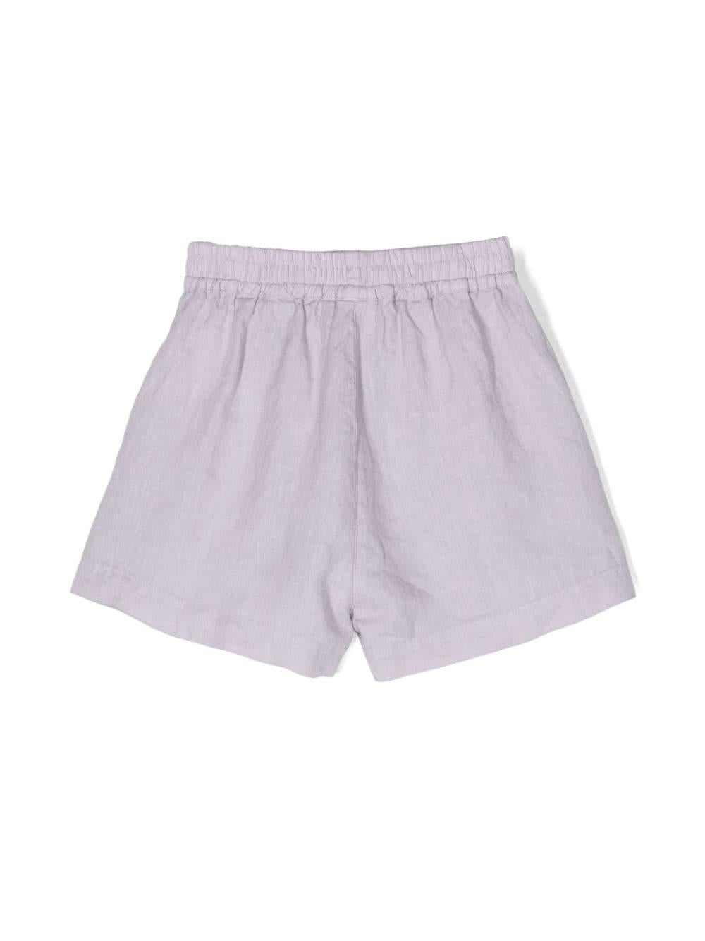 shorts lilla bambina