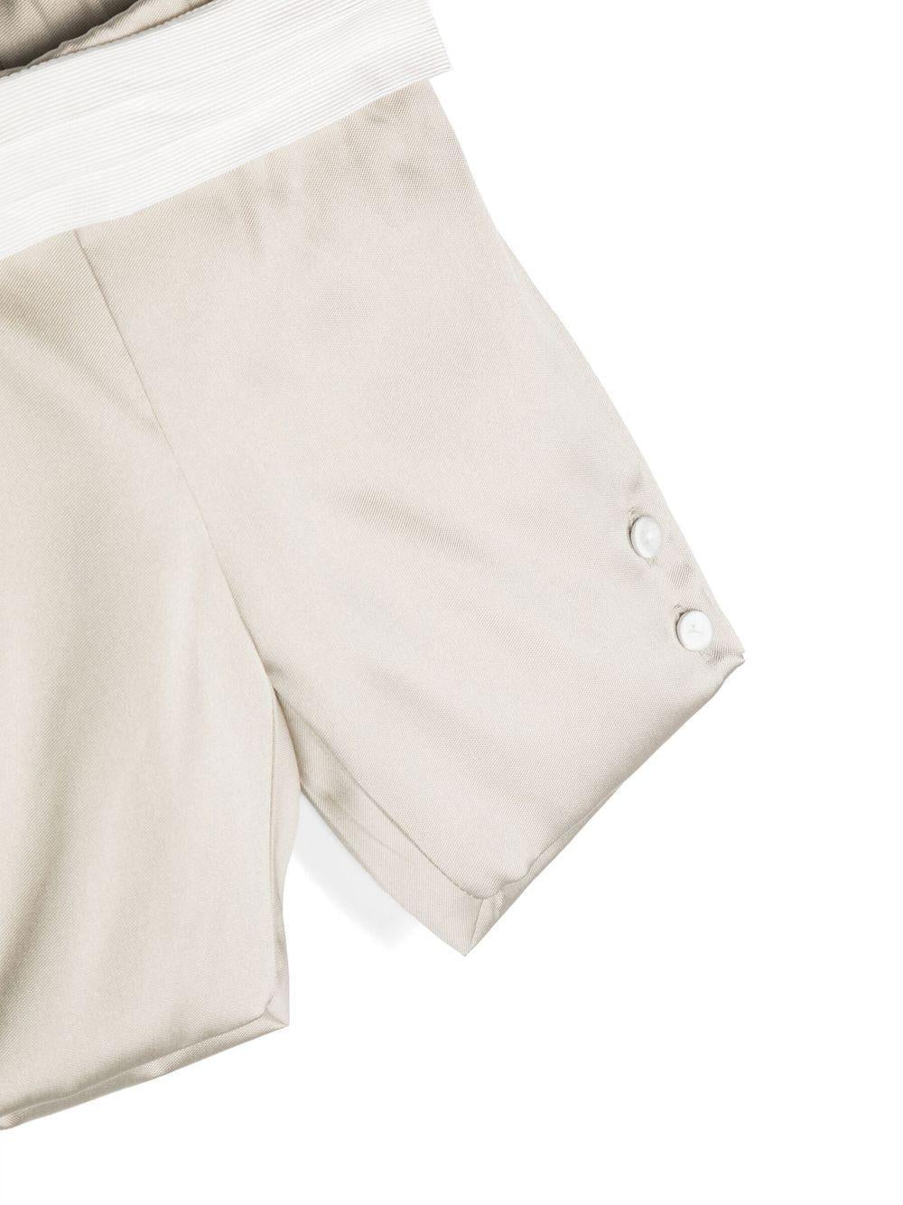 Set bianco/beige neonato