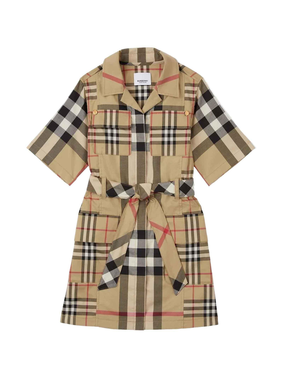 Abito beige bambina