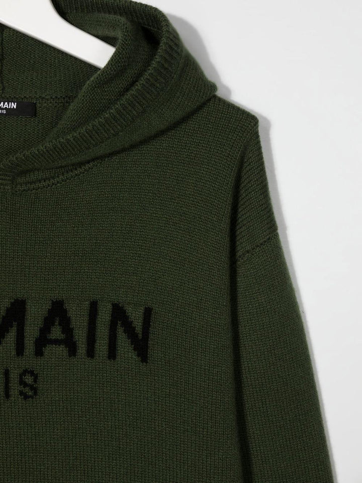 Maglione verde bambino