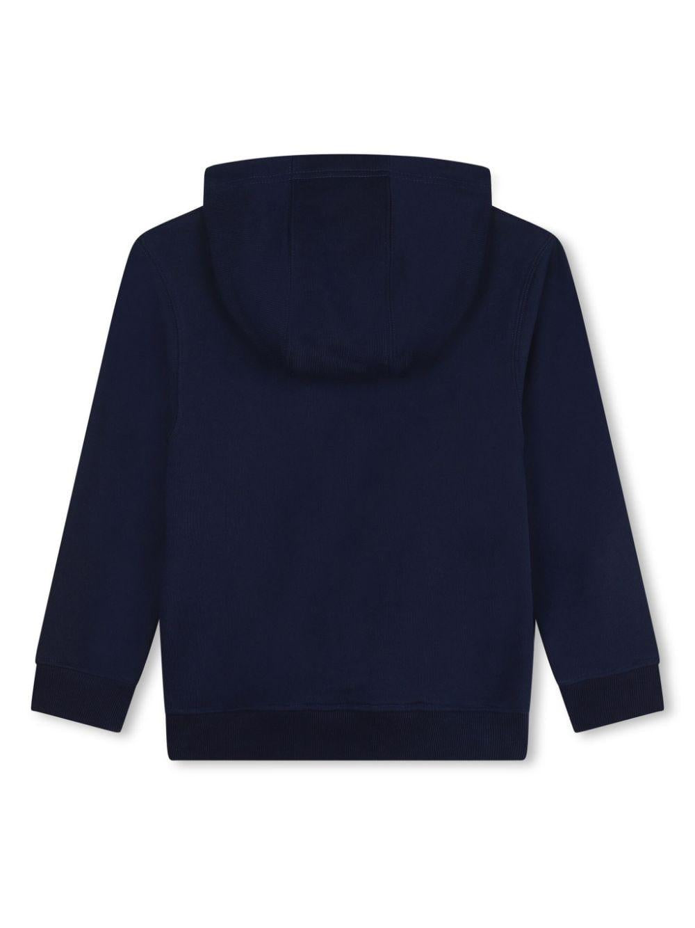 Felpa blu bambino