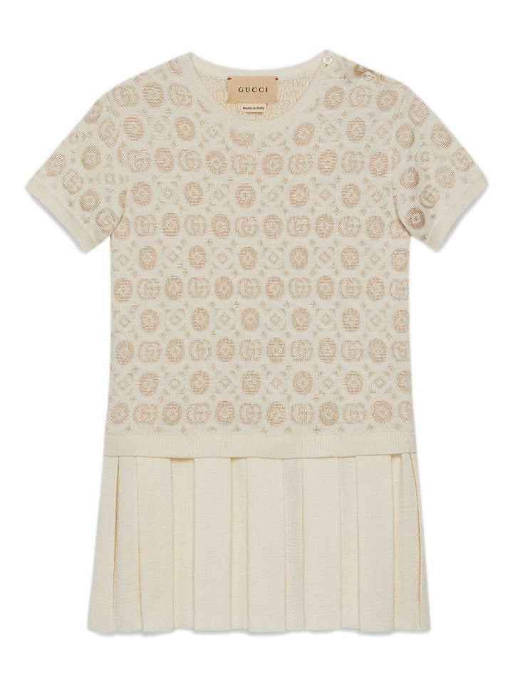 Abito beige bambina