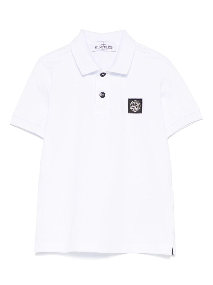 polo bianca bambino