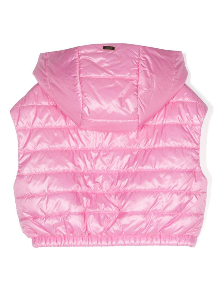 gilet rosa bambina