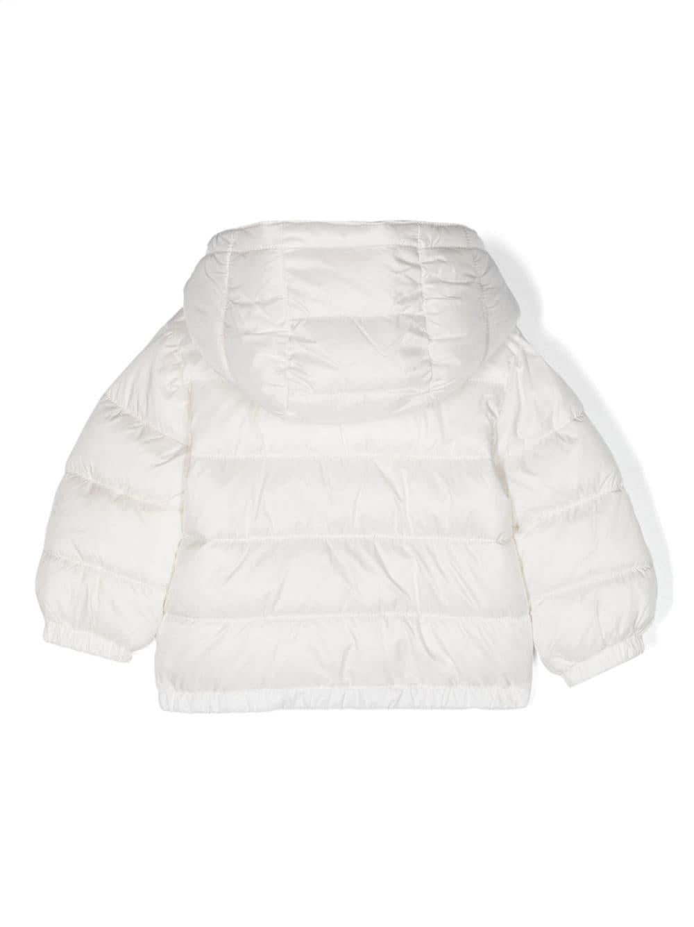 Piumino bianco neonato unisex