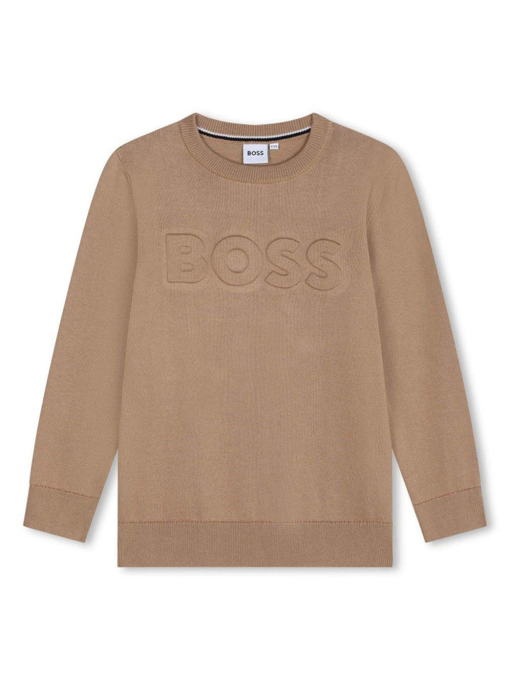 Maglione marrone bambino