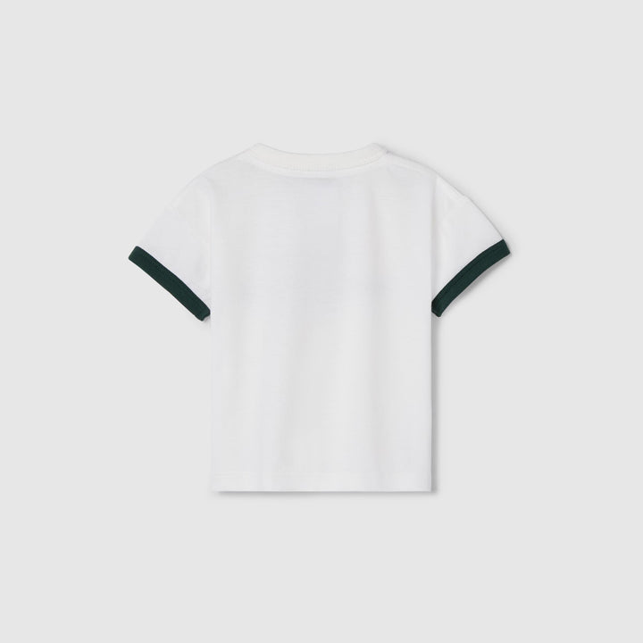 t-shirt bianca neonato
