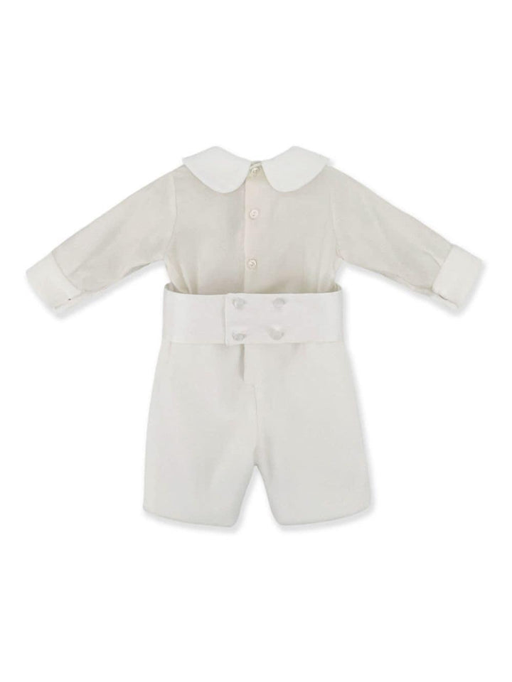 Pagliaccetto bianco neonato