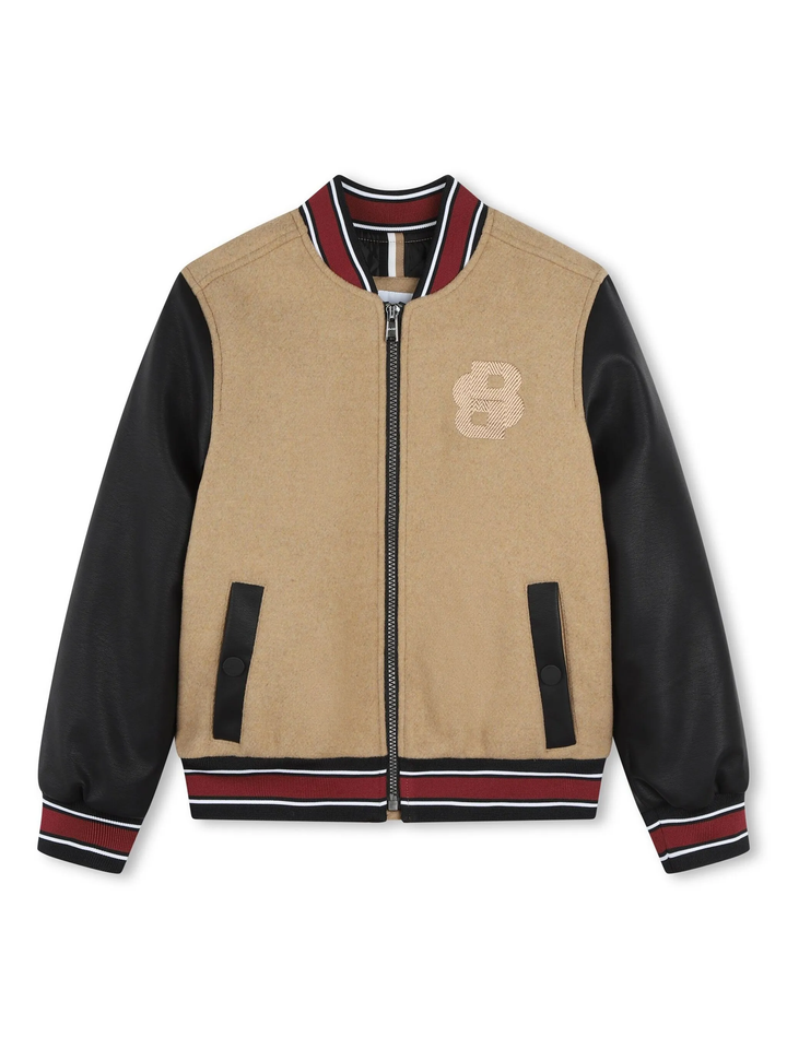 Giubbino beige bambino J51243 269 BOSS KIDS 
