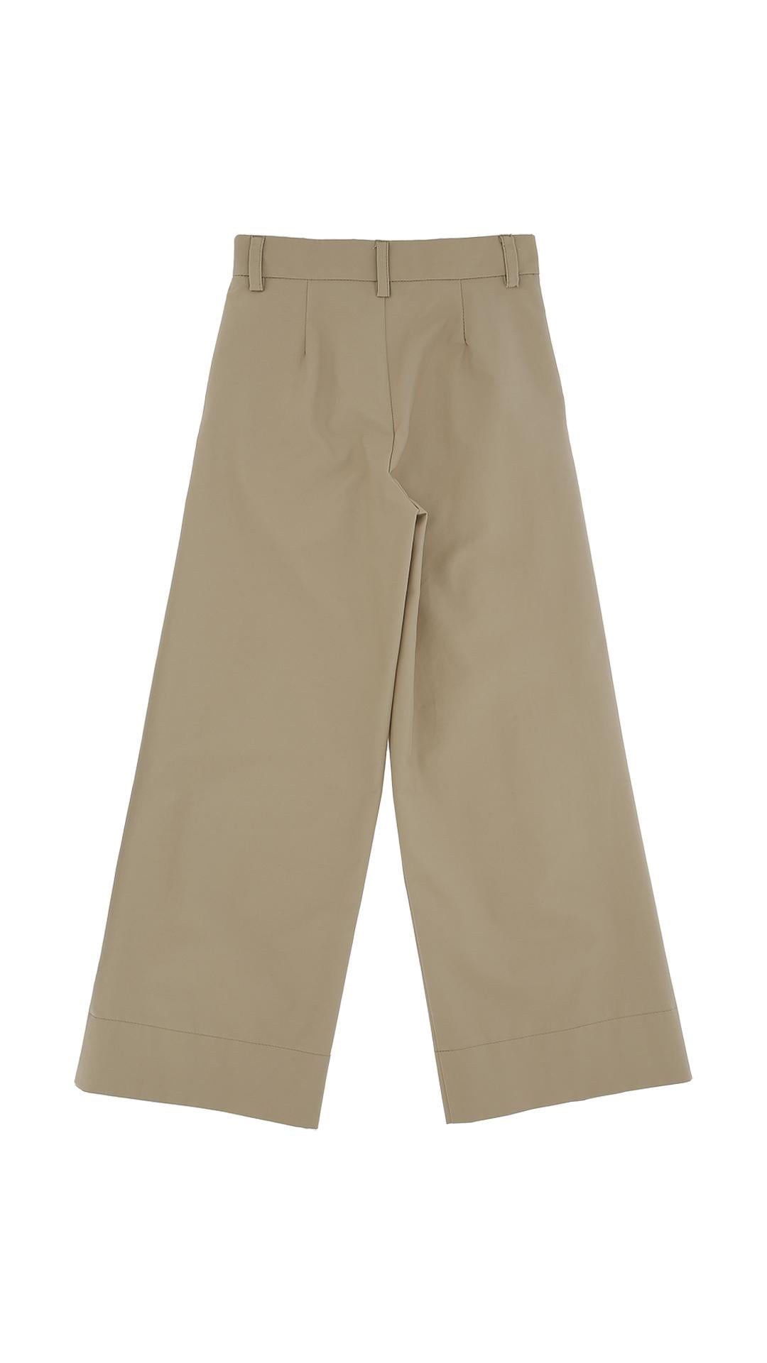 Pantaloni beige bambina