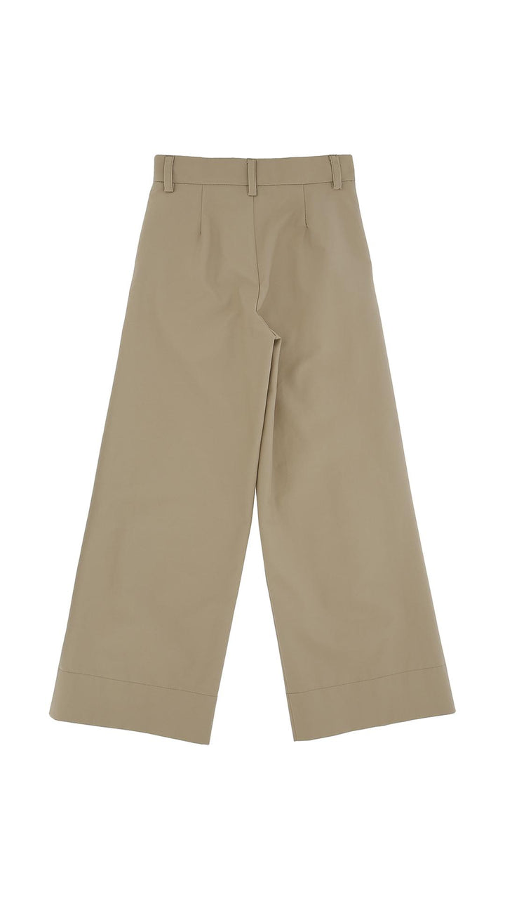 Pantaloni beige bambina