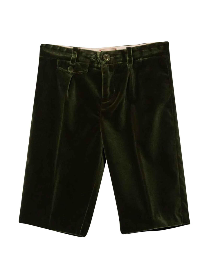 Shorts verdi bambino
