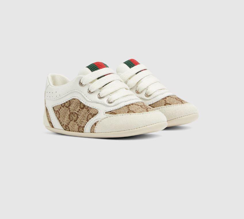 sneaker avorio neonato 812580AAEDG 9542 GUCCI KIDS 