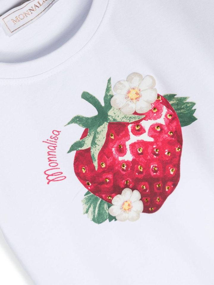 T-shirt bambina bianca