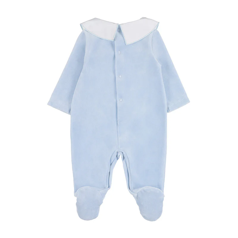 tutina celeste neonato CON055 AZZURRO Nanan 
