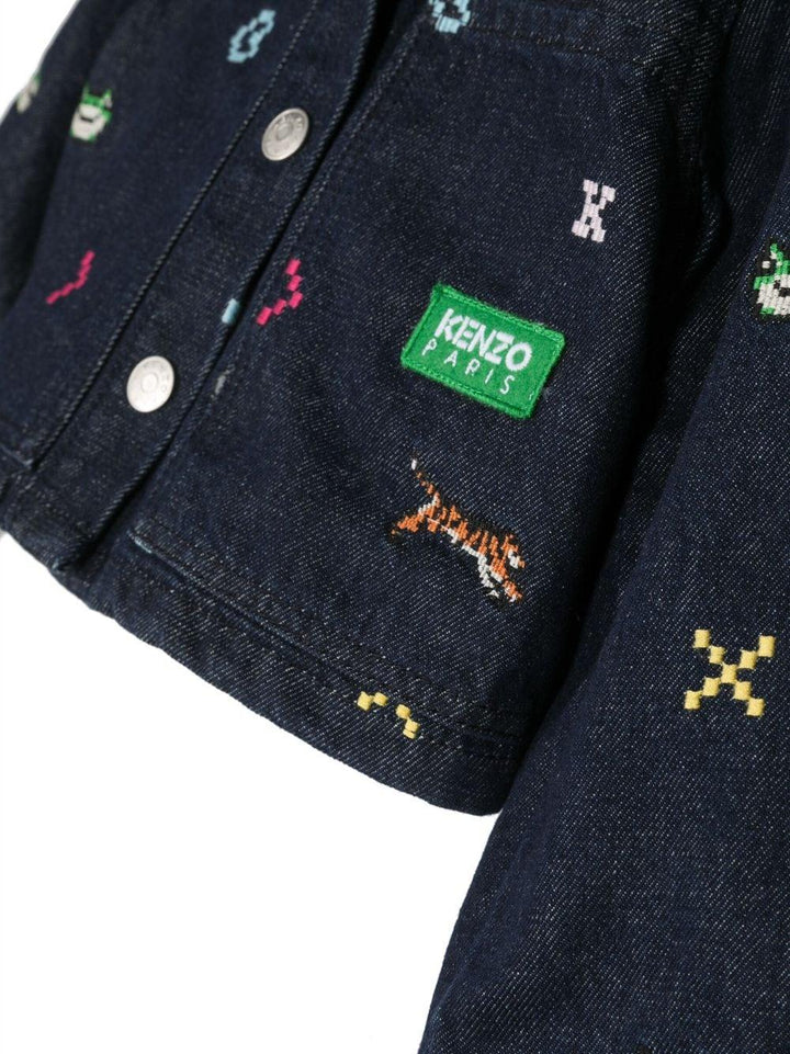 Giacca denim bambina