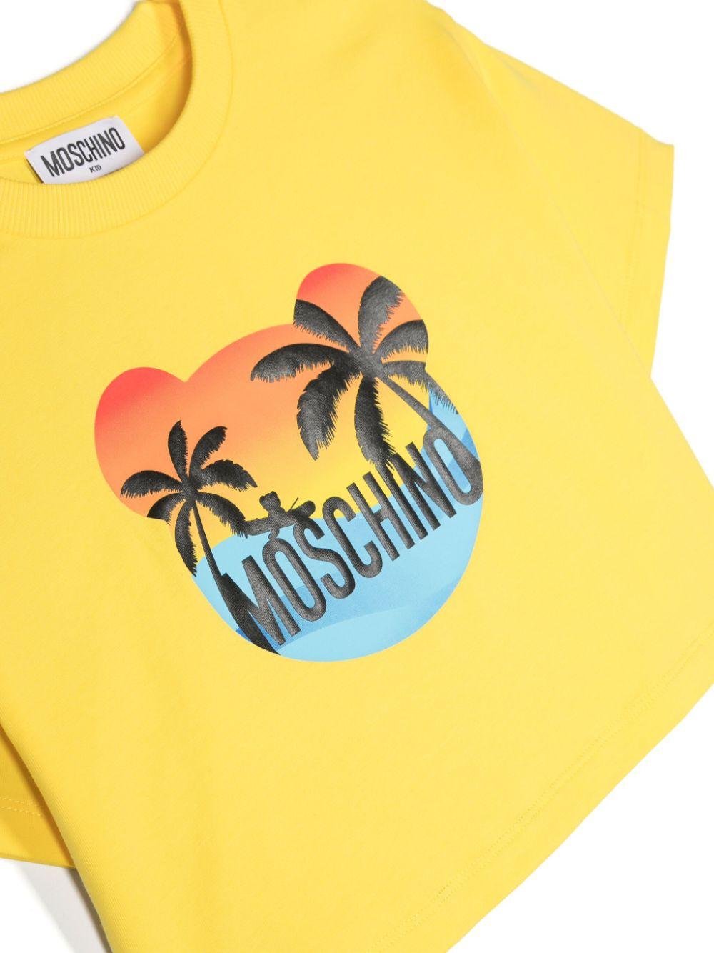 T-shirt bambina giallia