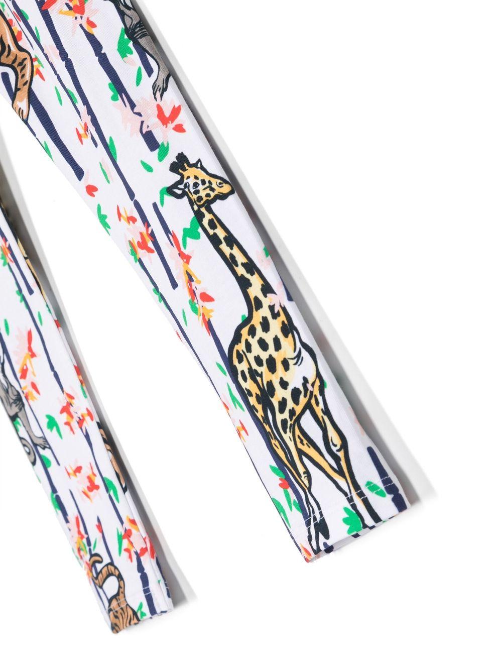 leggings multicolor bambina K14231 10P KENZO KIDS 