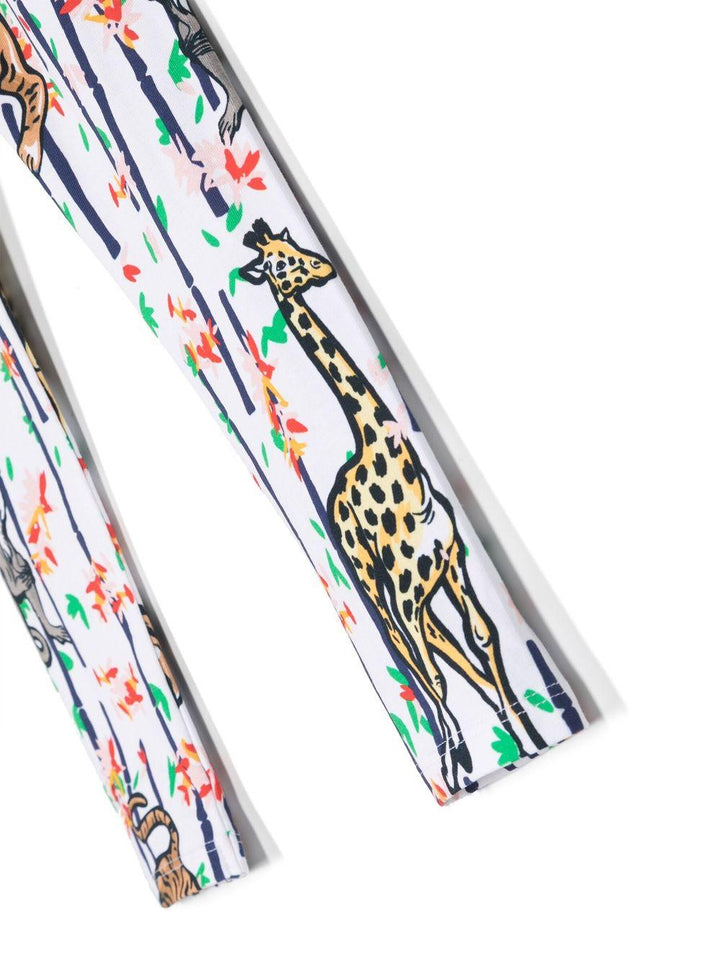 leggings multicolor bambina K14231 10P KENZO KIDS 