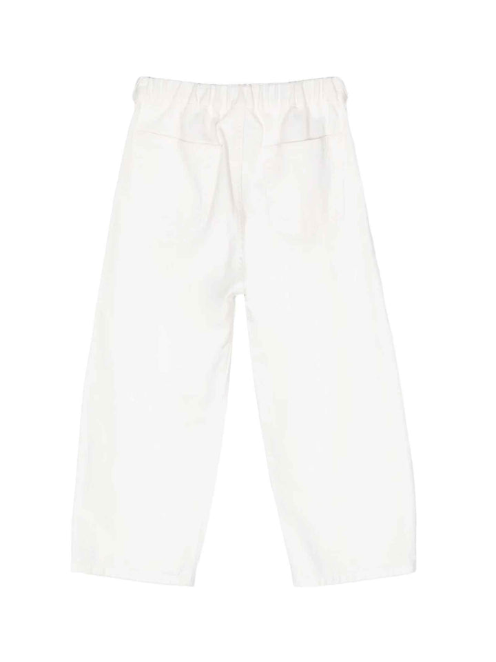 Pantaloni bianchi unisex M60451MM015 M6101 MM6 KIDS 