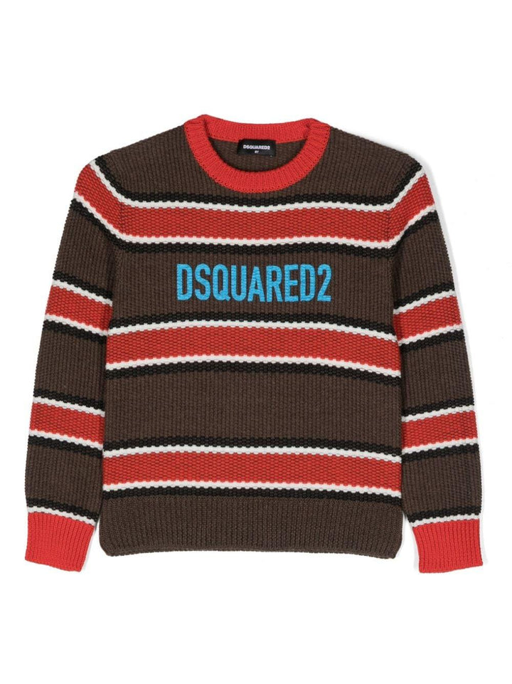 Maglione marrone unisex