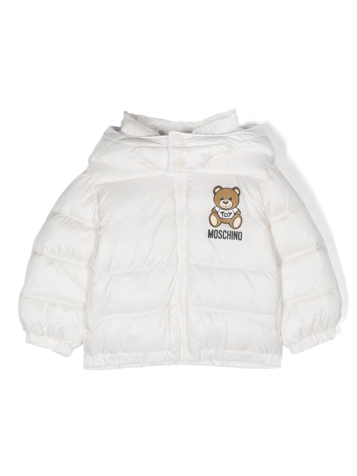 Piumino bianco neonato unisex