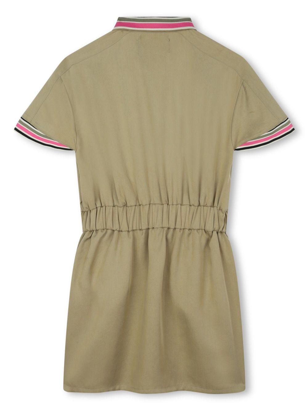 abito beige bambina