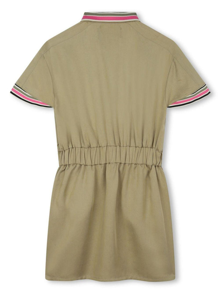 abito beige bambina