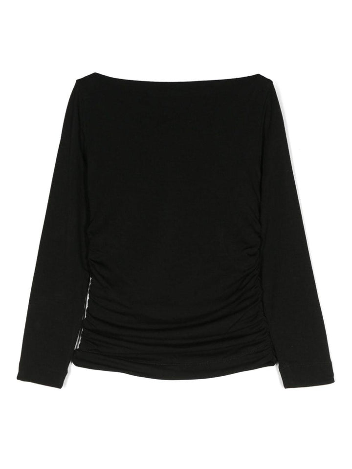 T-shirt nera bambina