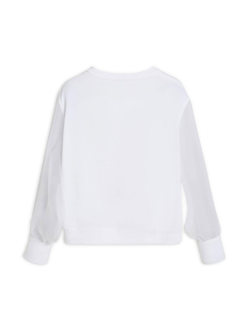 t-shirt bianca bambina