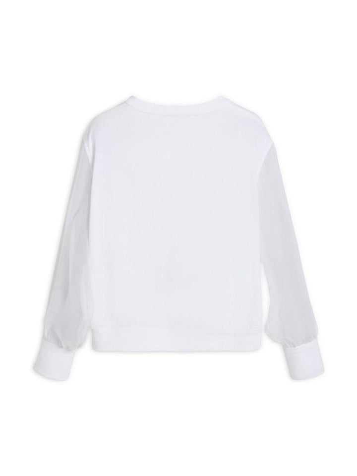 t-shirt bianca bambina