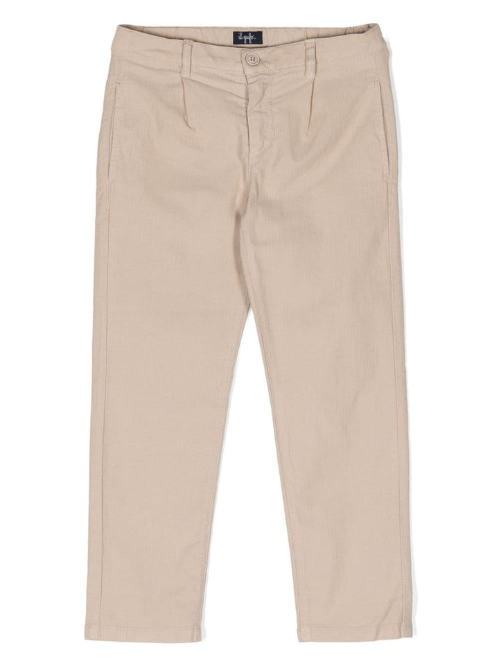 pantaloni beige bambino