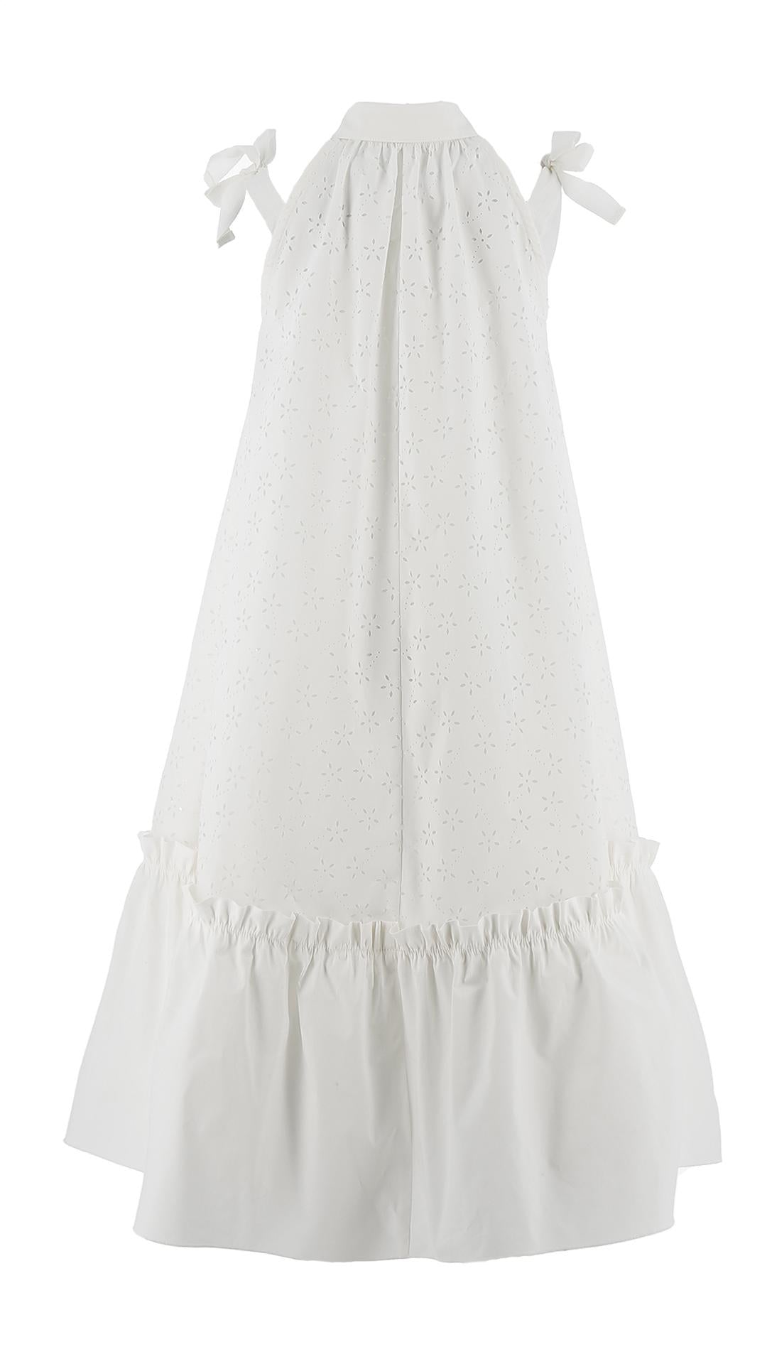 Abito bianco bambina PFAB027CE010A 0000 PHILOSOPHY KIDS 