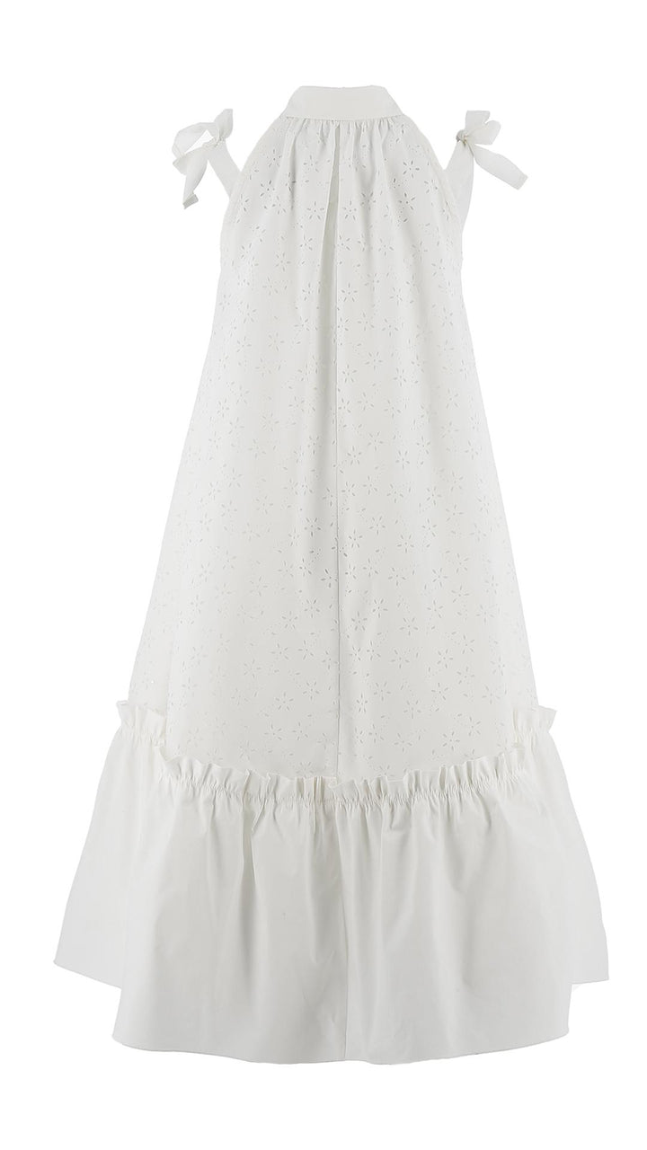 Abito bianco bambina PFAB027CE010A 0000 PHILOSOPHY KIDS 