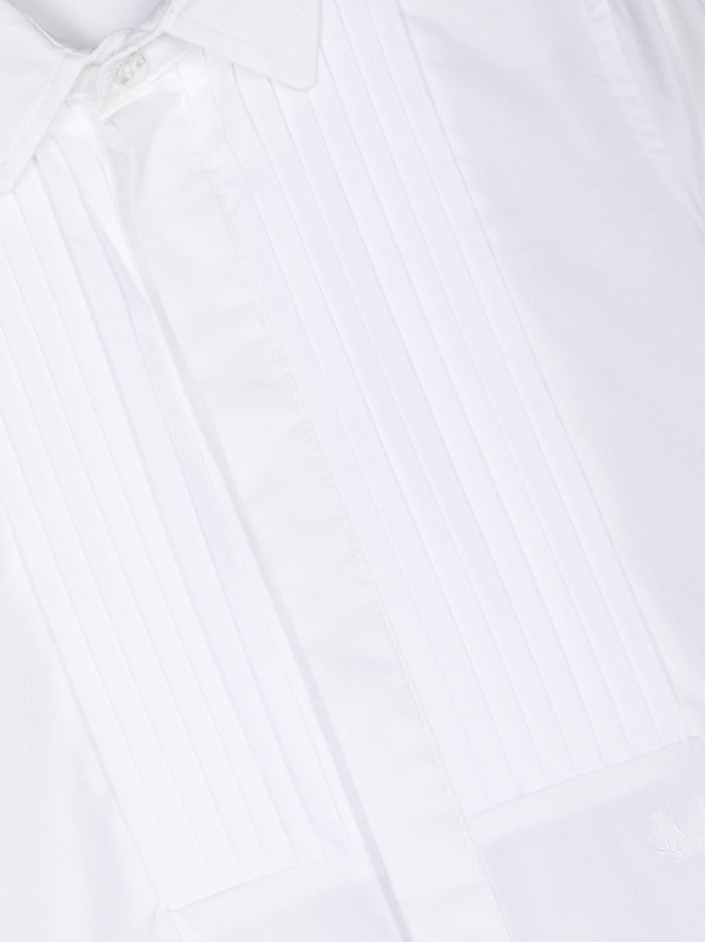 Camicia bianca classica bambino 25B3032153 0099 Monnalisa kids 
