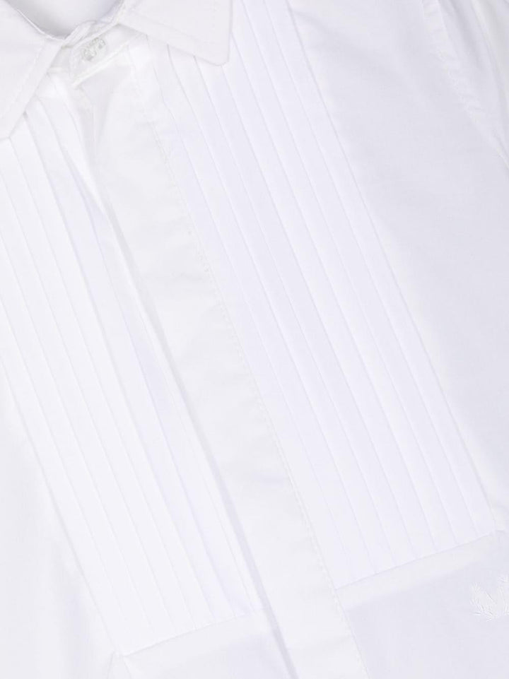 Camicia bianca classica bambino 25B3032153 0099 Monnalisa kids 