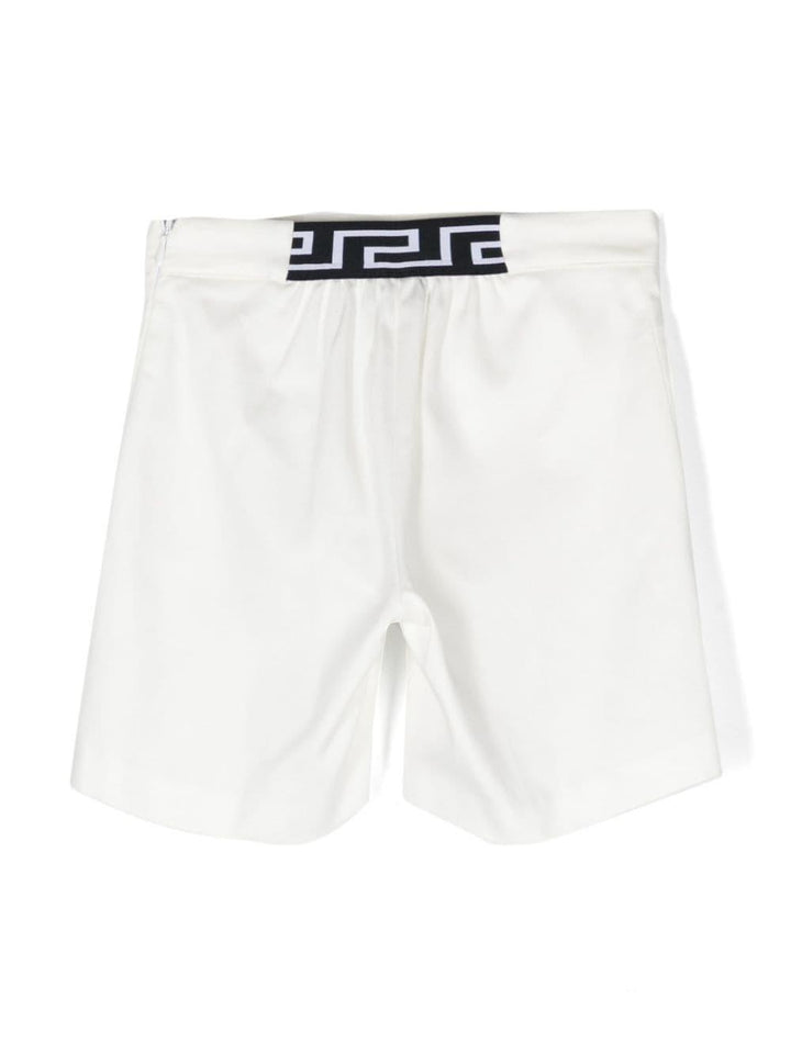 Shorts bianchi bambina