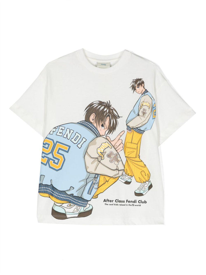 T-shirt bambino multicolore