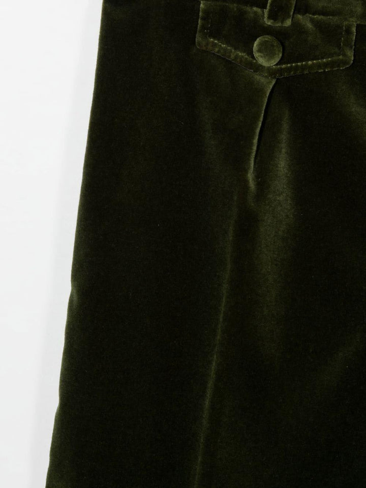 Shorts verdi bambino