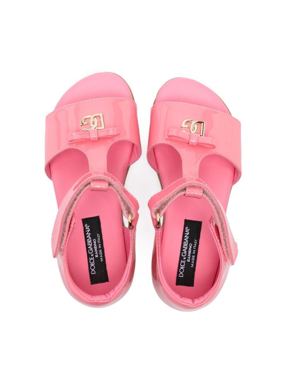 Sandalo bambina rosa blush